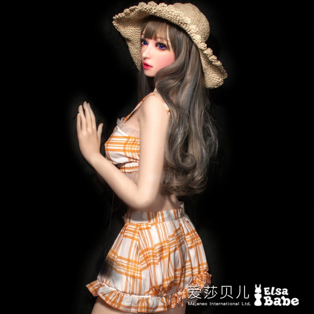 Elsababe Cm Platinum Silicone Sex Doll Chiba Hotaru Realistic