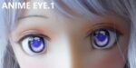 Anime Purple Eyes (Anime Heads Only) +$25.0