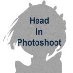 Head in photoshoot