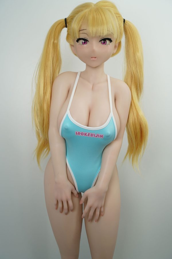 In Stock Irokebijin Blue Swimsuit - Image 3