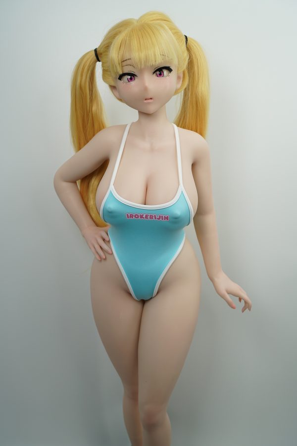 In Stock Irokebijin Blue Swimsuit - Image 5