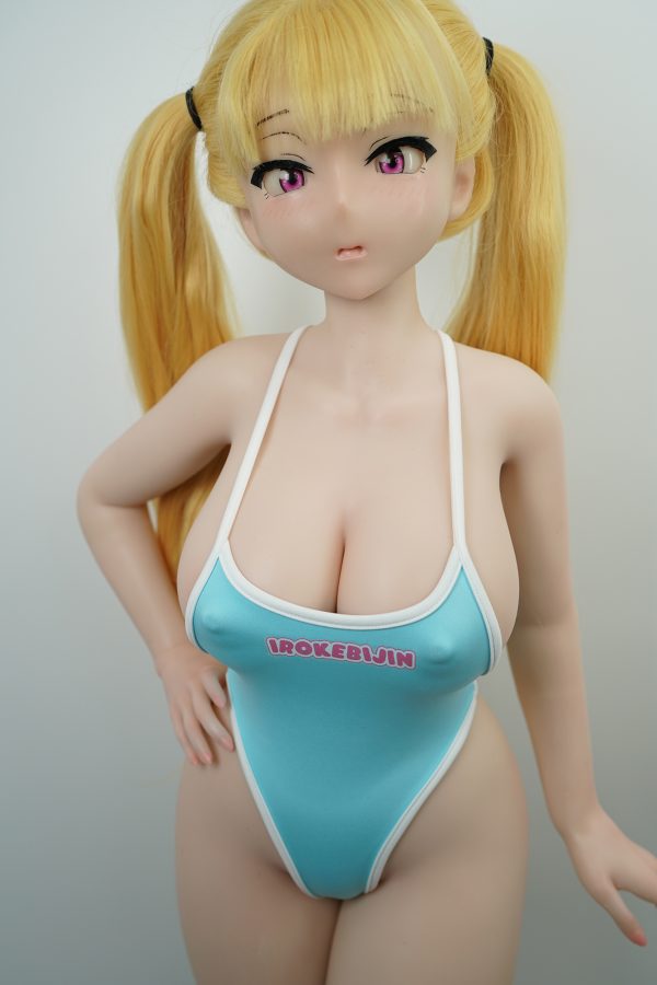 In Stock Irokebijin Blue Swimsuit