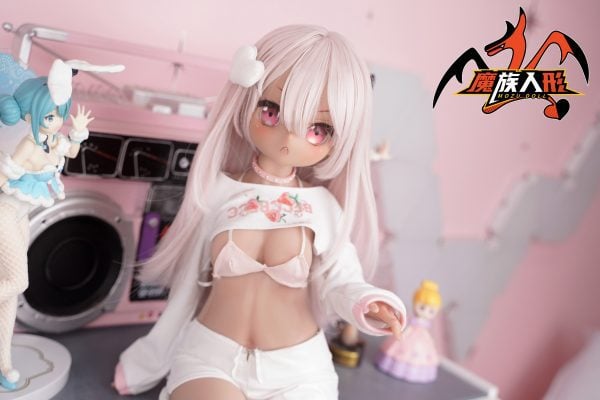 MOZU Doll 65 cm Soft Vinyl Head Silicone Body Kuro - Image 9