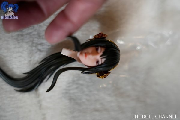 In Stock Hard Black Karate Lady Statue - Image 14