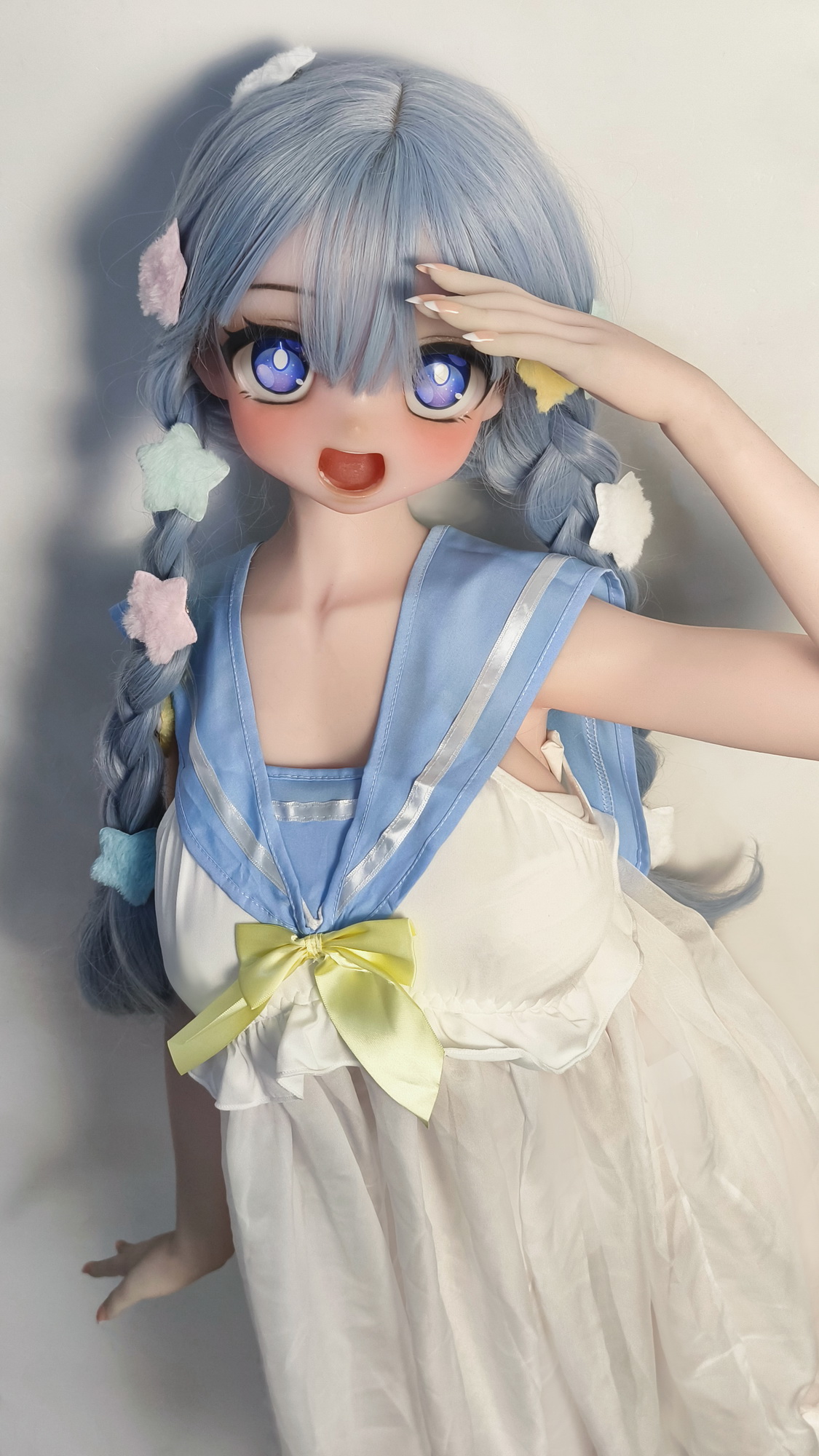 ElsaBabe 148 CM Platinum Silicone Sex Doll AHR014 Oikawa Satsuki - Image 9