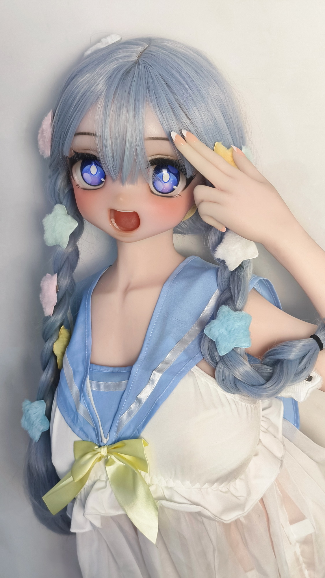 ElsaBabe 148 CM Platinum Silicone Sex Doll AHR014 Oikawa Satsuki - Image 10