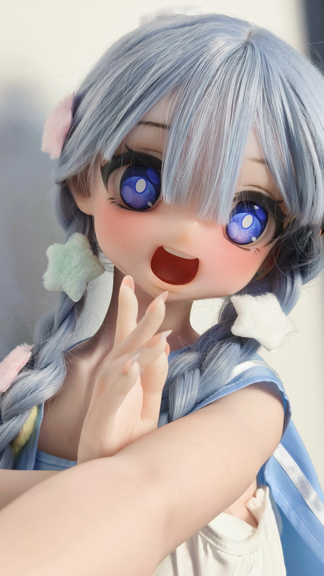 ElsaBabe 148 CM Platinum Silicone Sex Doll AHR014 Oikawa Satsuki - Image 13