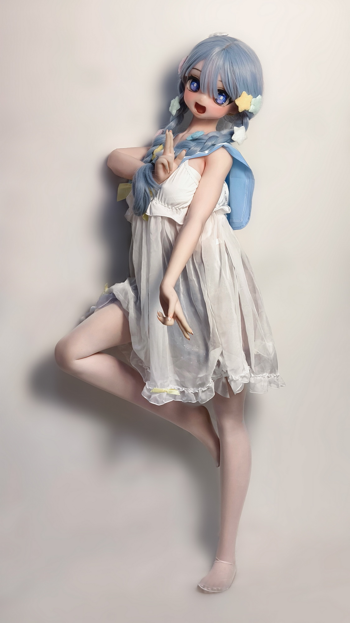 ElsaBabe 148 CM Platinum Silicone Sex Doll AHR014 Oikawa Satsuki - Image 6