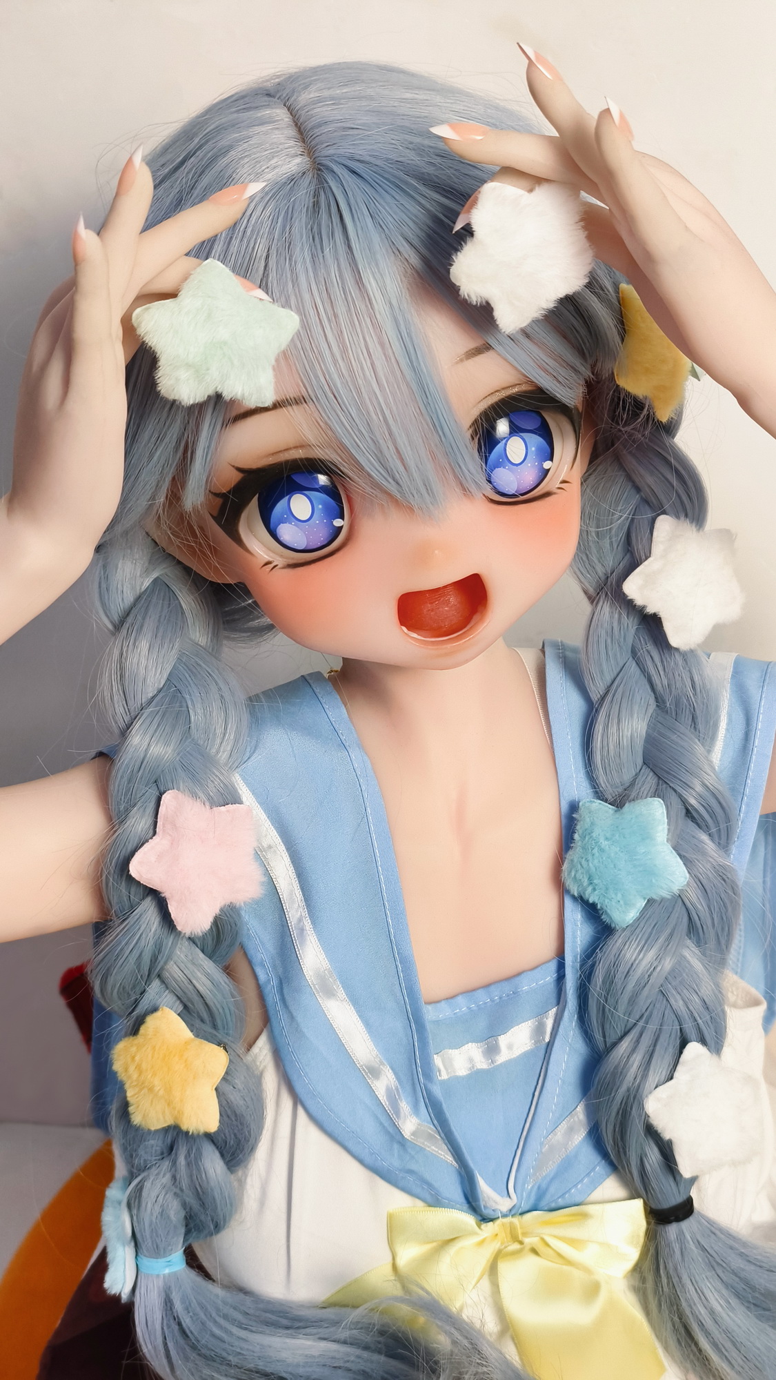 ElsaBabe 148 CM Platinum Silicone Sex Doll AHR014 Oikawa Satsuki - Image 16