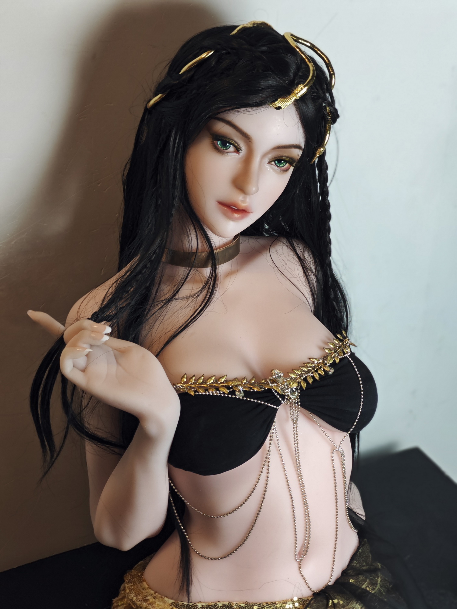 ElsaBabe 148 CM Platinum Silicone Sex Doll HB049 Takigawa Senhime - Image 17