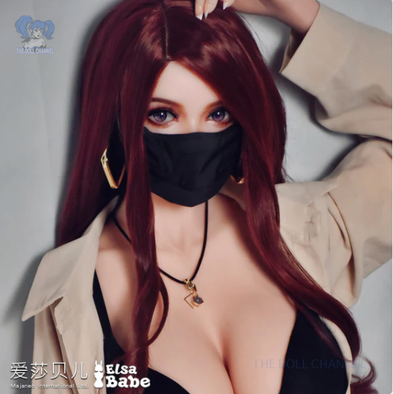 ElsaBabe 148 CM Platinum Silicone Sex Doll OHB002 Kurokawa Mio - Image 5