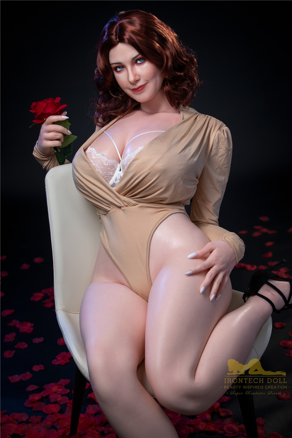 IRONTECH 160 Cm Full Silicone Sex Doll S12 Carmel - Image 8