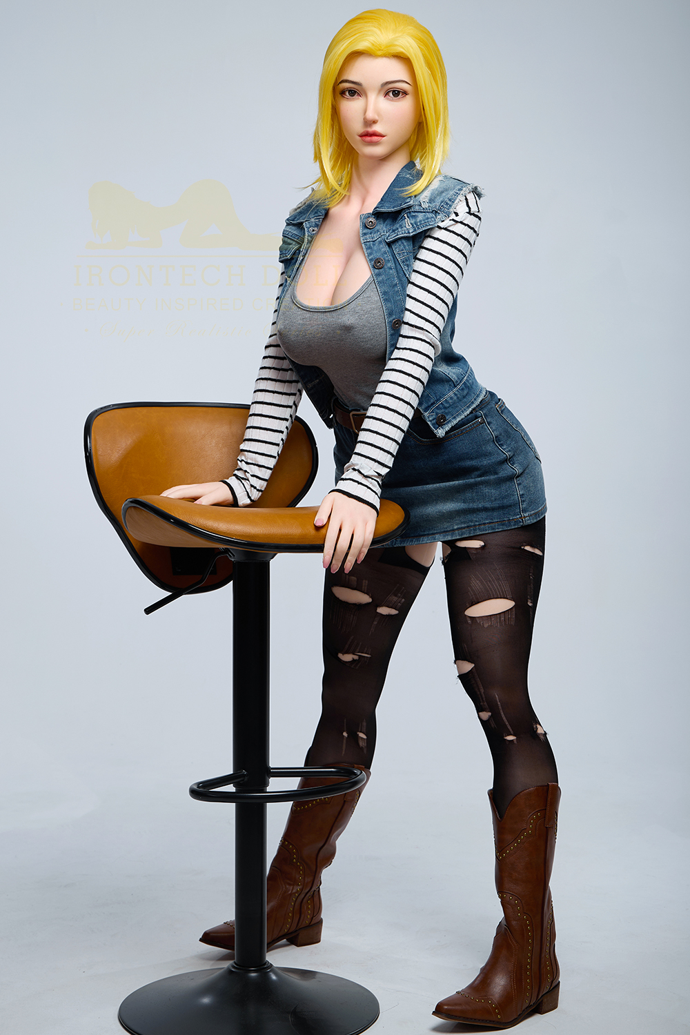 IRONTECH 159 Cm Full Silicone Sex Doll S41 - Image 6