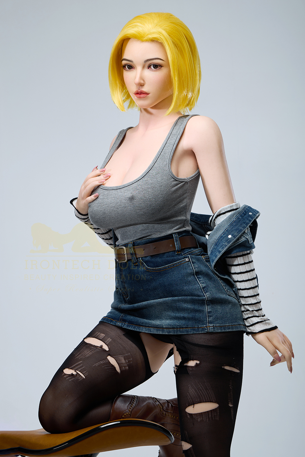 IRONTECH 159 Cm Full Silicone Sex Doll S41 - Image 13