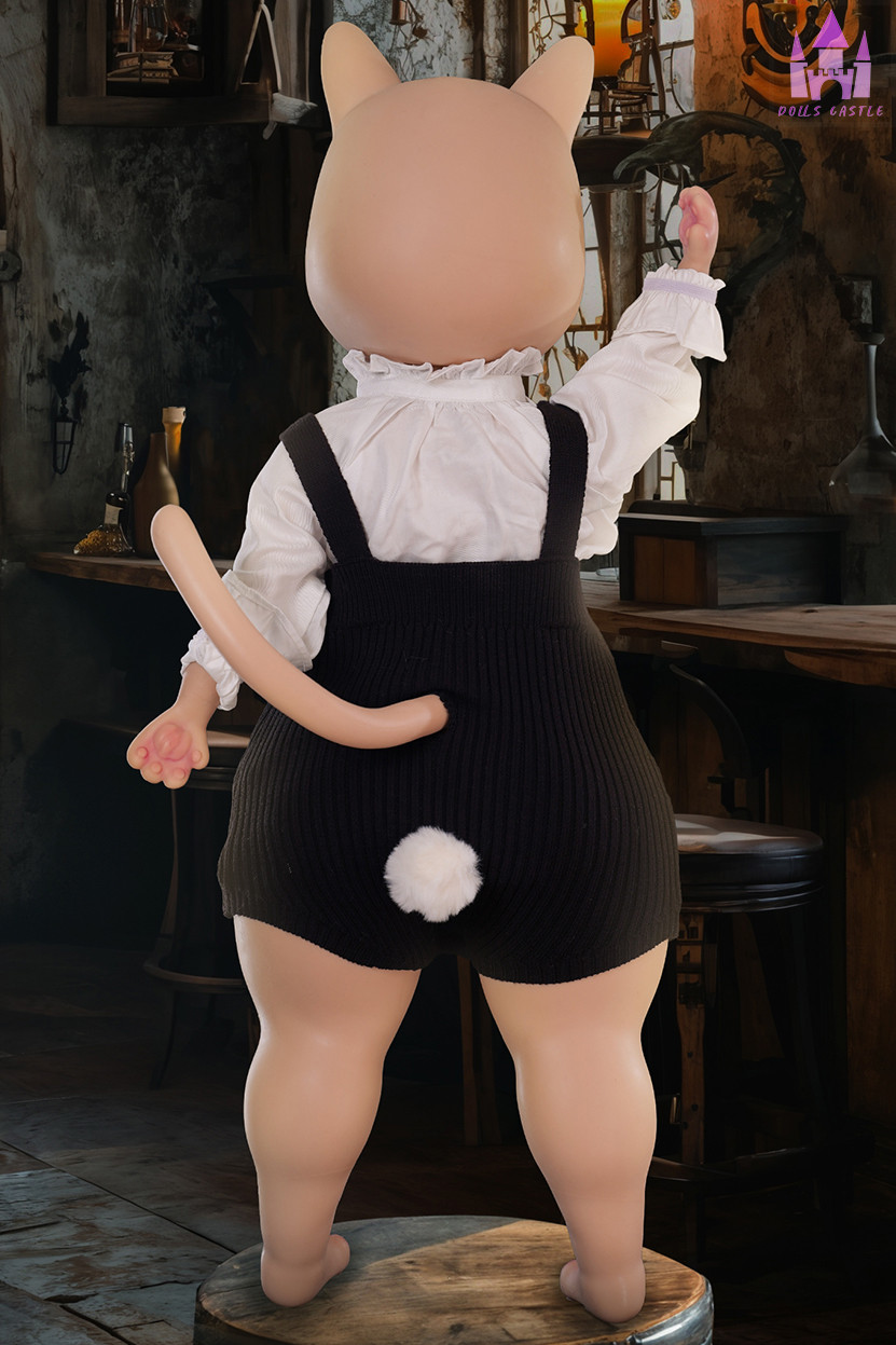 Dolls Castle 90 CM Silicone A Cup Animal Sex Doll Bearrie - Image 5