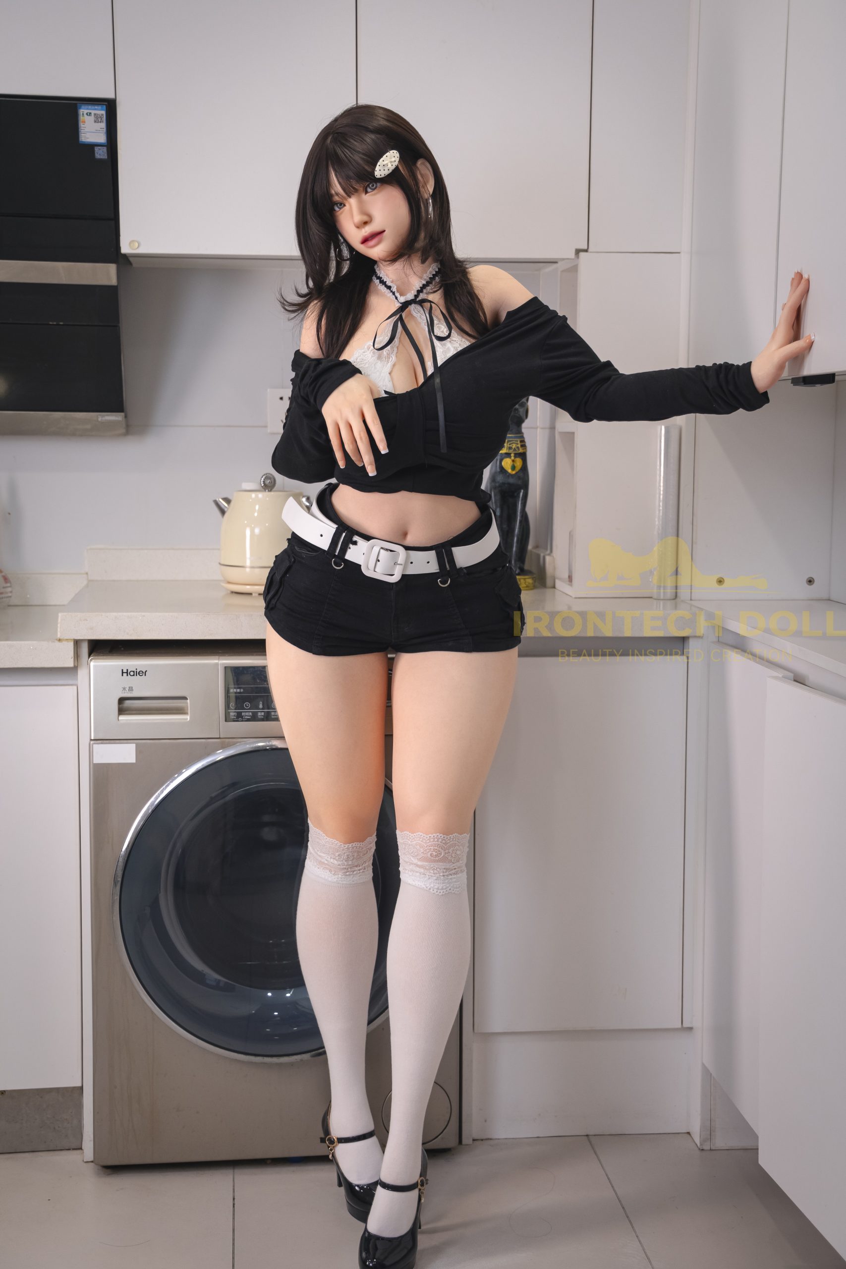 Irontech Doll Silicone 165 Cm S32 Kitty ROS MAX (Natural) - Image 22