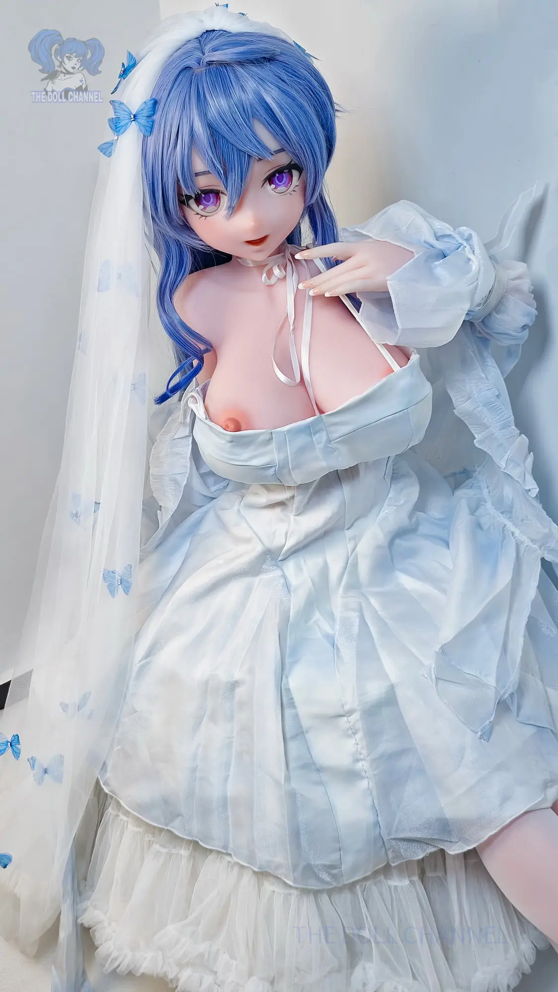 ElsaBabe Doll 144 CM Platinum Silicone Sex Doll AHR011 Kanroji Chika - Image 7