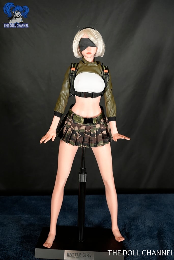Used In Stock SGD Studio Silicone 75 Cm ( 2 feet 6 inches) Battle Girl 2B Sex Doll - Image 23