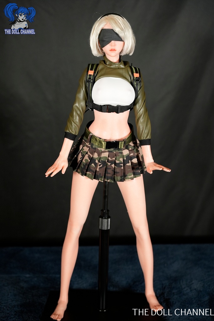 Used In Stock SGD Studio Silicone 75 Cm ( 2 feet 6 inches) Battle Girl 2B Sex Doll - Image 24