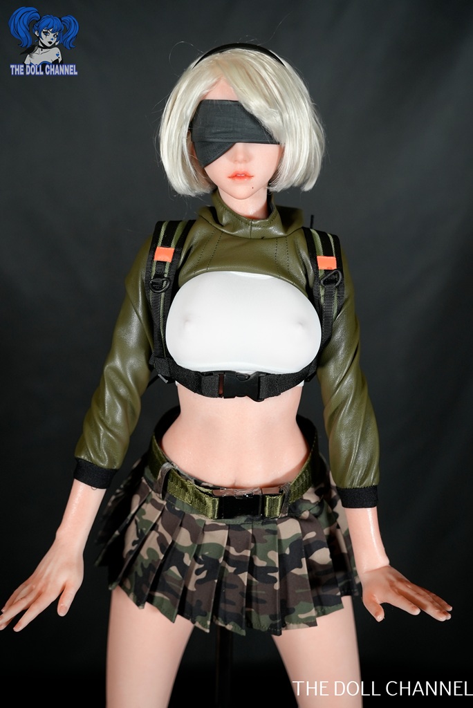 Used In Stock SGD Studio Silicone 75 Cm ( 2 feet 6 inches) Battle Girl 2B Sex Doll - Image 25