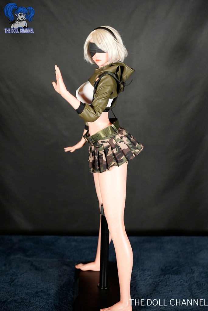 Used In Stock SGD Studio Silicone 75 Cm ( 2 feet 6 inches) Battle Girl 2B Sex Doll - Image 35