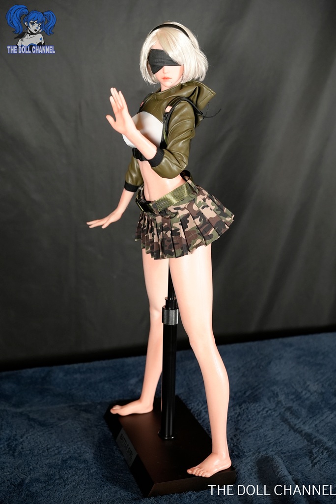 Used In Stock SGD Studio Silicone 75 Cm ( 2 feet 6 inches) Battle Girl 2B Sex Doll - Image 36