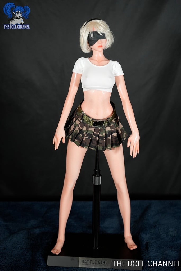 Used In Stock SGD Studio Silicone 75 Cm ( 2 feet 6 inches) Battle Girl 2B Sex Doll - Image 41