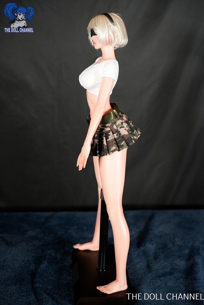 Used In Stock SGD Studio Silicone 75 Cm ( 2 feet 6 inches) Battle Girl 2B Sex Doll - Image 45