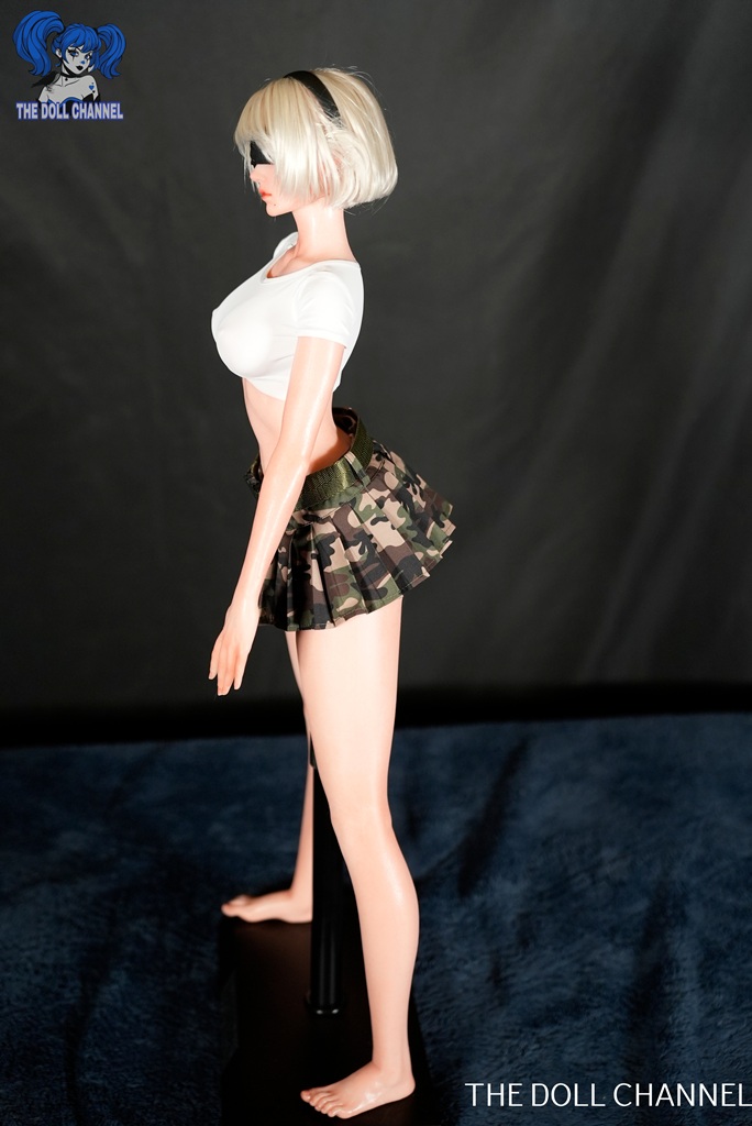 Used In Stock SGD Studio Silicone 75 Cm ( 2 feet 6 inches) Battle Girl 2B Sex Doll - Image 46