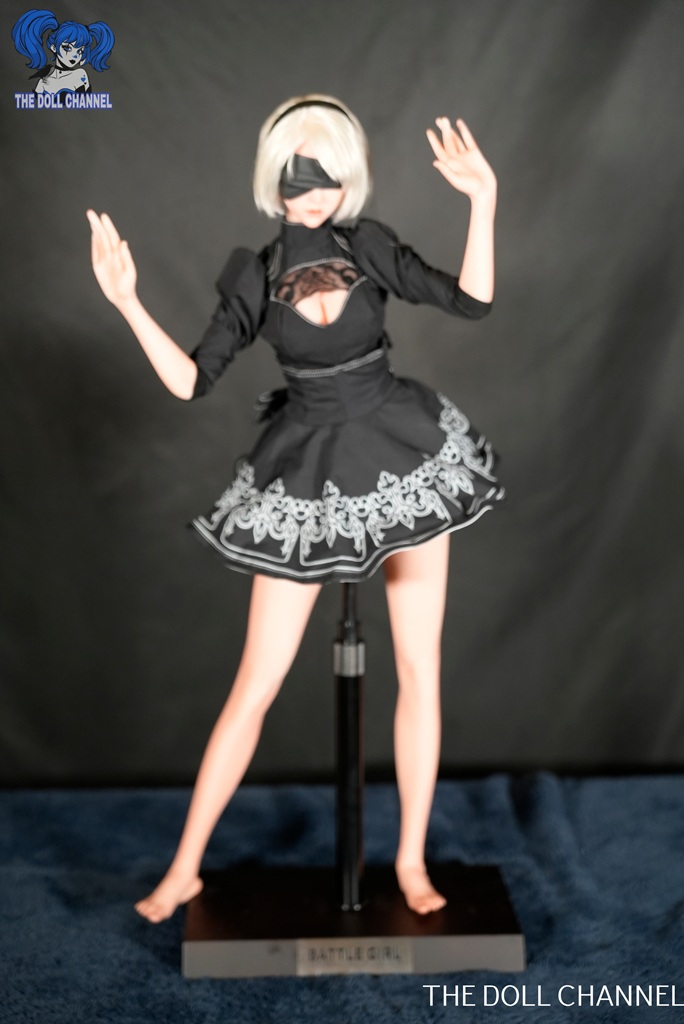 Used In Stock SGD Studio Silicone 75 Cm ( 2 feet 6 inches) Battle Girl 2B Sex Doll