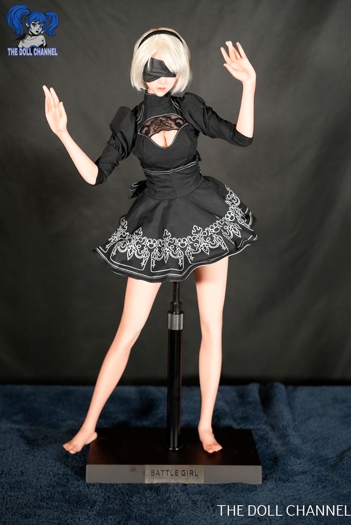 Used In Stock SGD Studio Silicone 75 Cm ( 2 feet 6 inches) Battle Girl 2B Sex Doll - Image 49