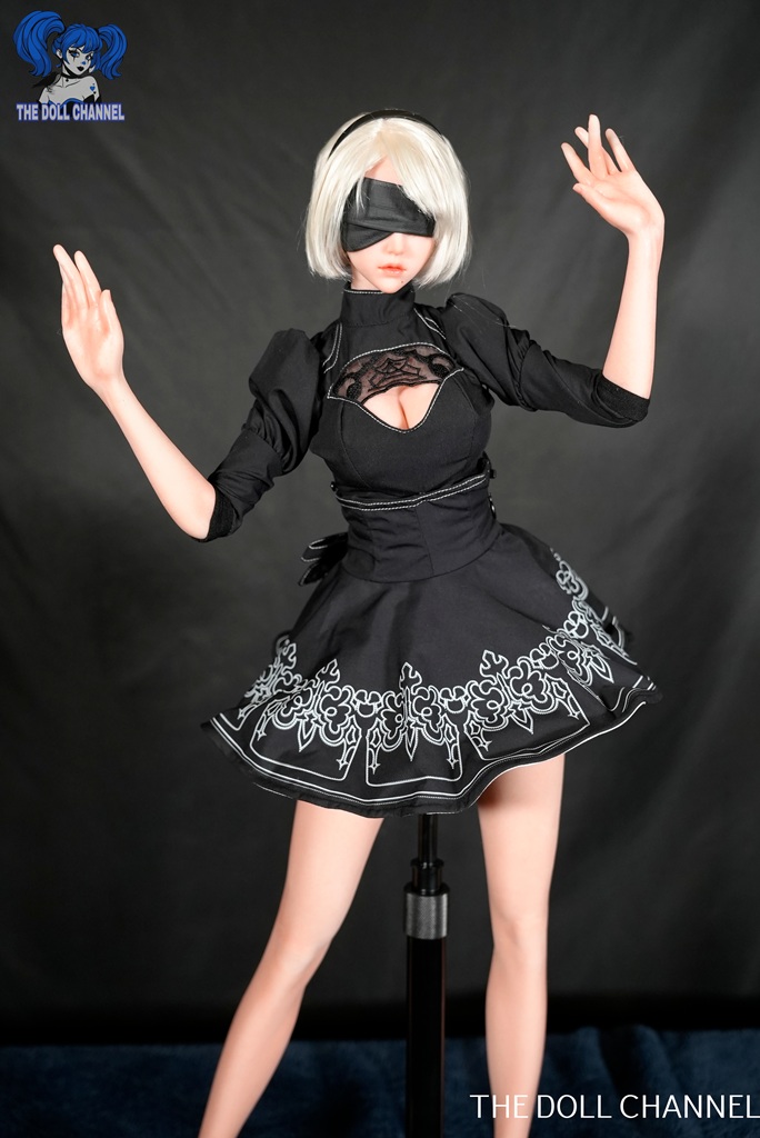 Used In Stock SGD Studio Silicone 75 Cm ( 2 feet 6 inches) Battle Girl 2B Sex Doll - Image 50