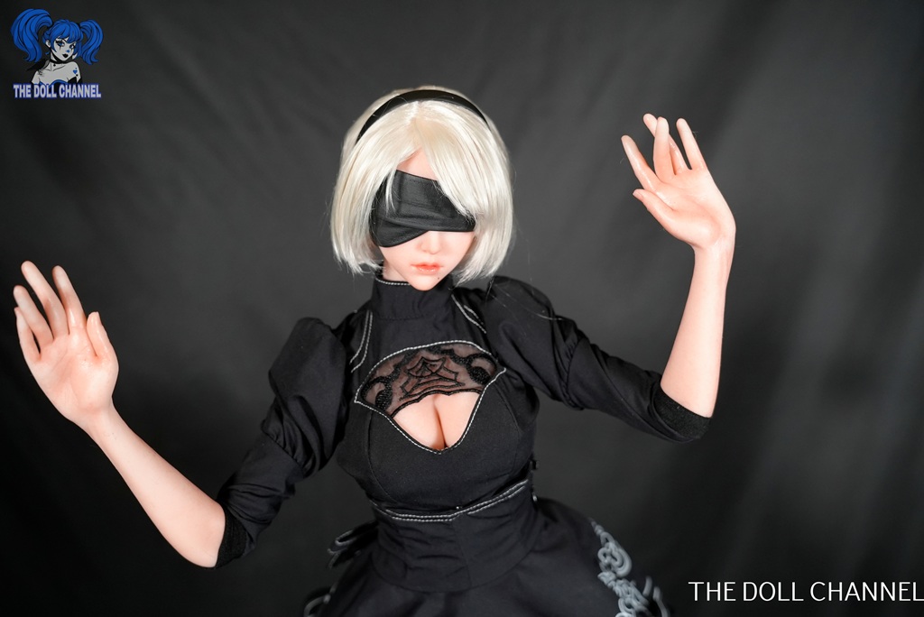 Used In Stock SGD Studio Silicone 75 Cm ( 2 feet 6 inches) Battle Girl 2B Sex Doll - Image 51