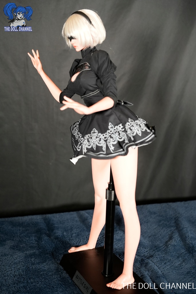 Used In Stock SGD Studio Silicone 75 Cm ( 2 feet 6 inches) Battle Girl 2B Sex Doll - Image 56
