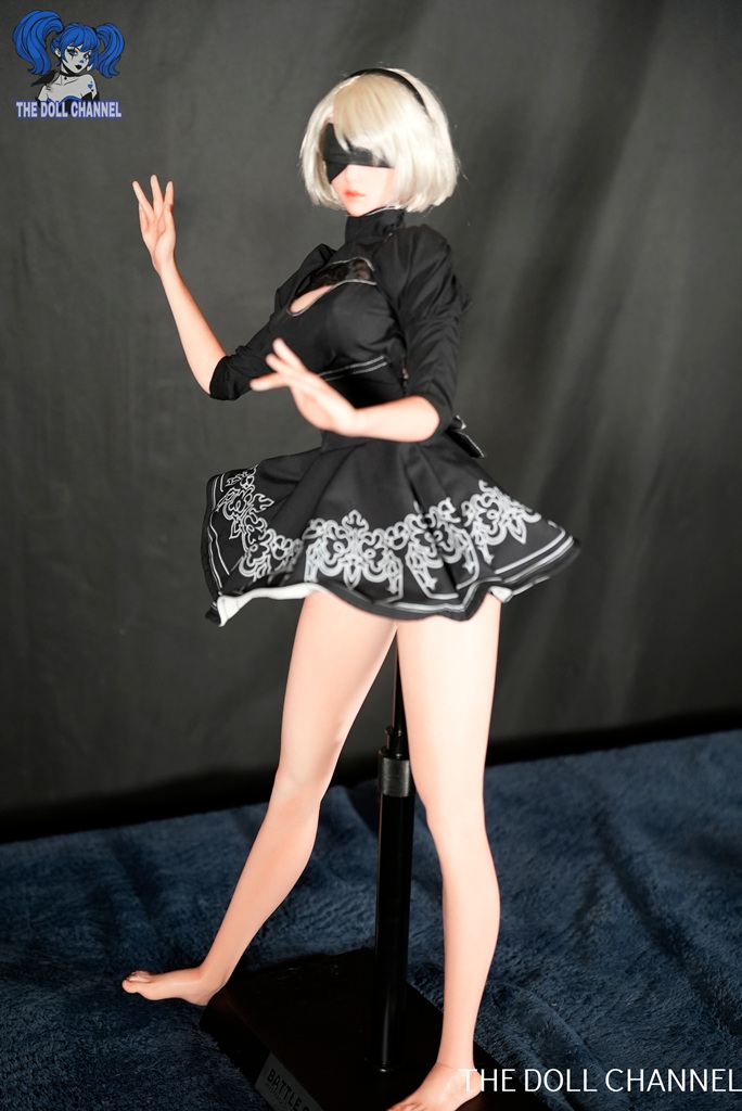 Used In Stock SGD Studio Silicone 75 Cm ( 2 feet 6 inches) Battle Girl 2B Sex Doll - Image 57