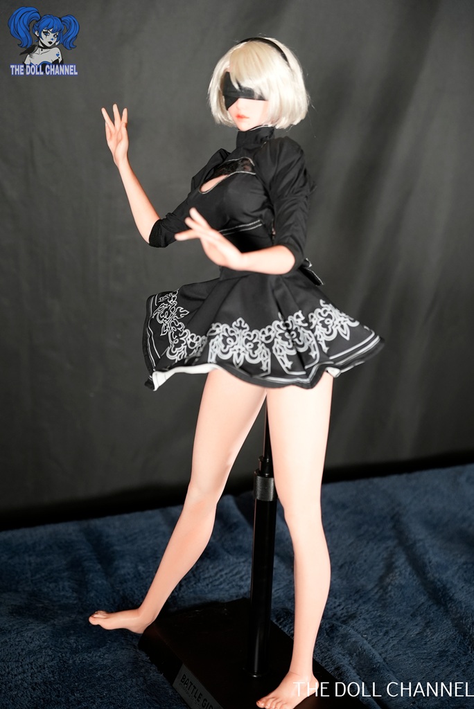 Used In Stock SGD Studio Silicone 75 Cm ( 2 feet 6 inches) Battle Girl 2B Sex Doll - Image 58