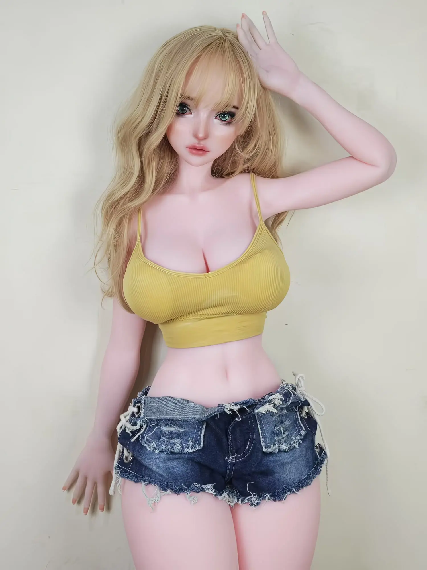 Elsa Babe 140 cm Platinum Silicone Sex Doll HB050 Kazumi Yuri - Image 15