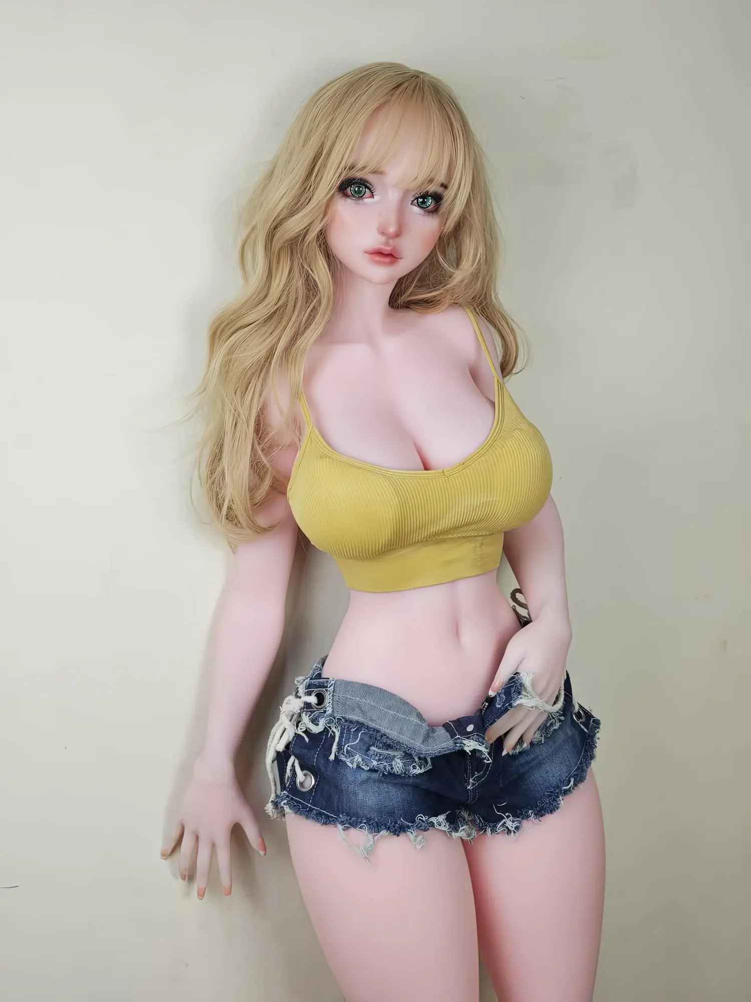 Elsa Babe 140 cm Platinum Silicone Sex Doll HB050 Kazumi Yuri - Image 16