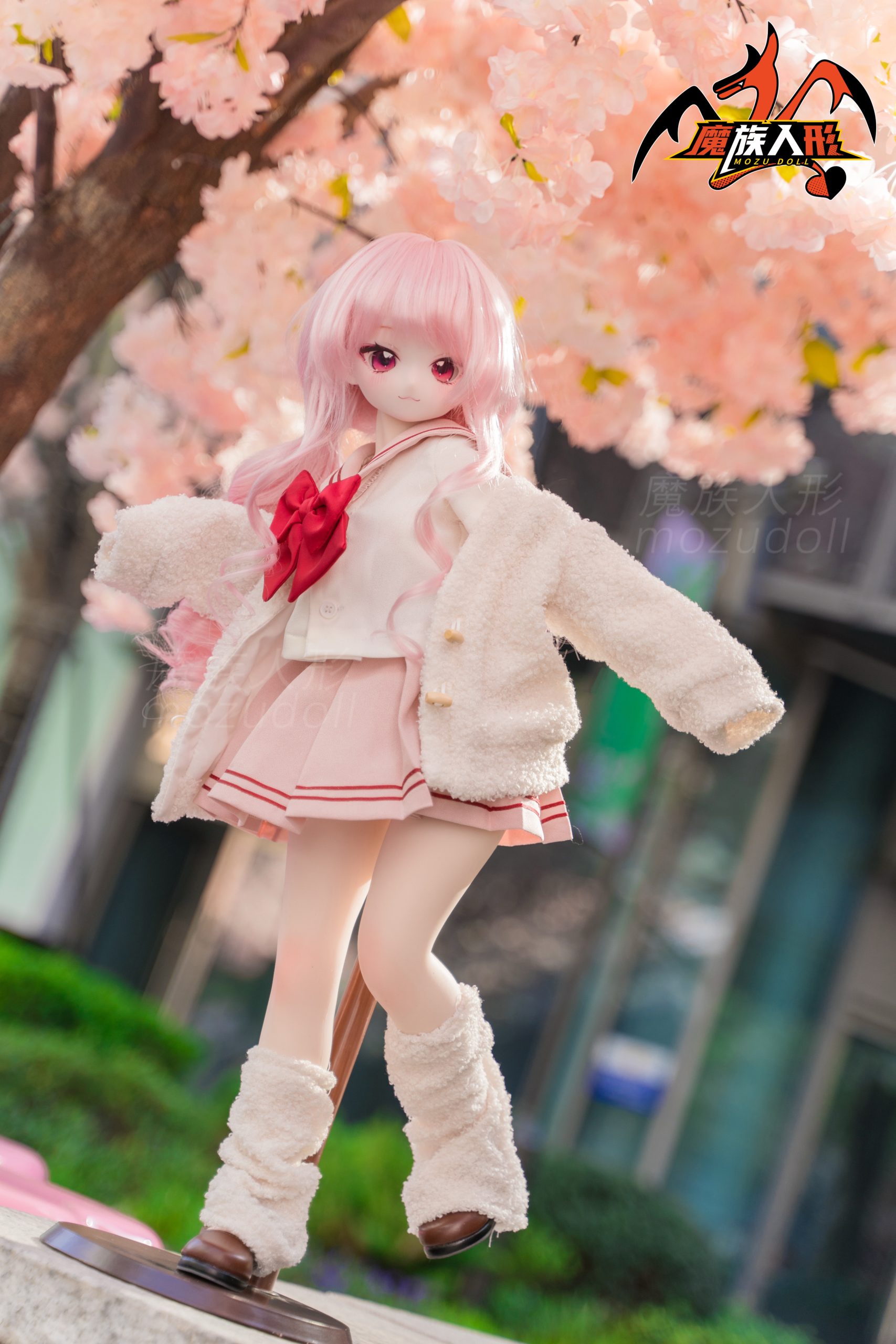 Mozu Doll 65 Cm Coral - Image 14
