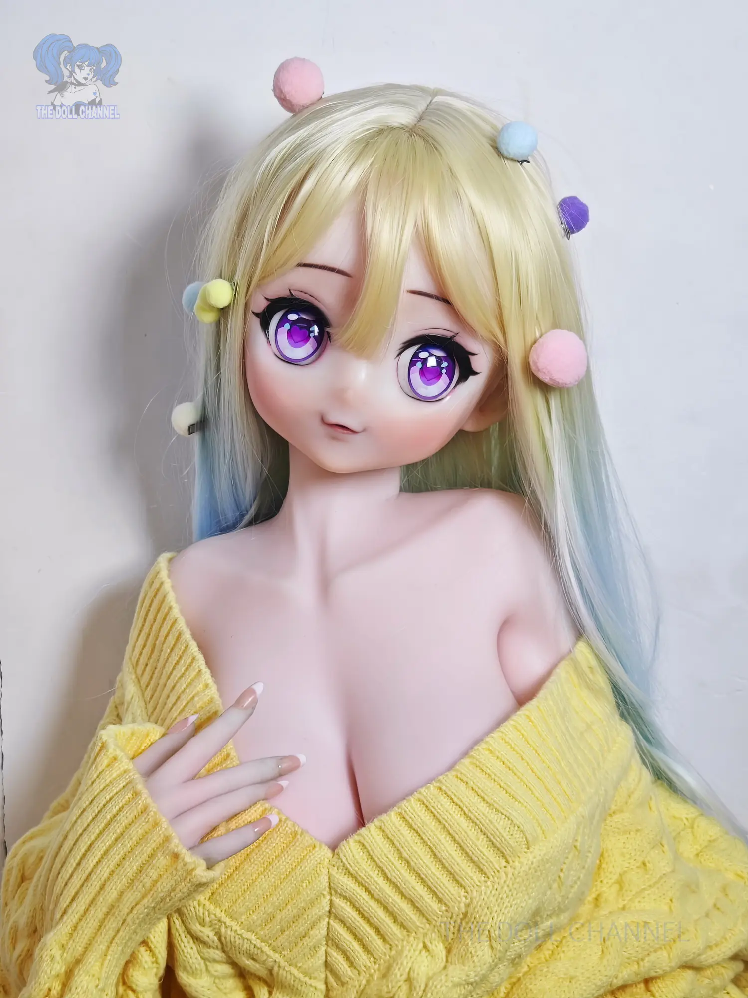 Elsa Babe 140 cm Platinum Silicone Sex Doll RAD023 Ishikawa Kiyomi