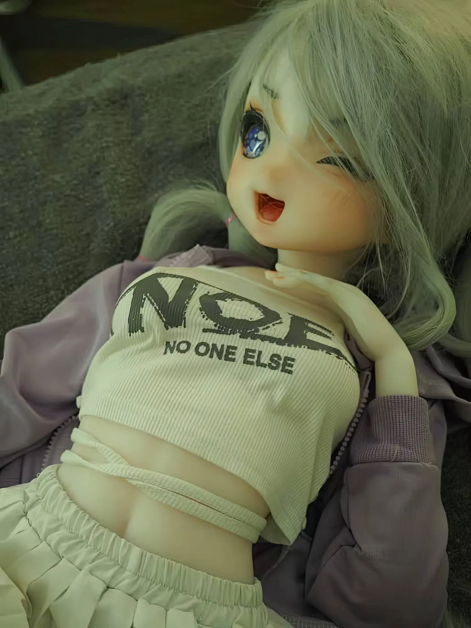 Elsa Babe 125 CM Platinum Silicone Sex Doll RAD026 Takeuchi Yuki - Image 6
