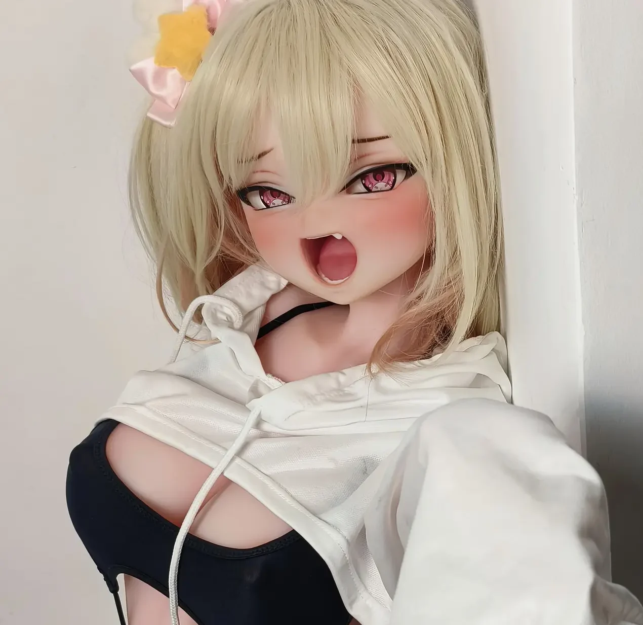 ElsaBabe Doll 144 CM Platinum Silicone Sex Doll RAD029 Fukami Haruka