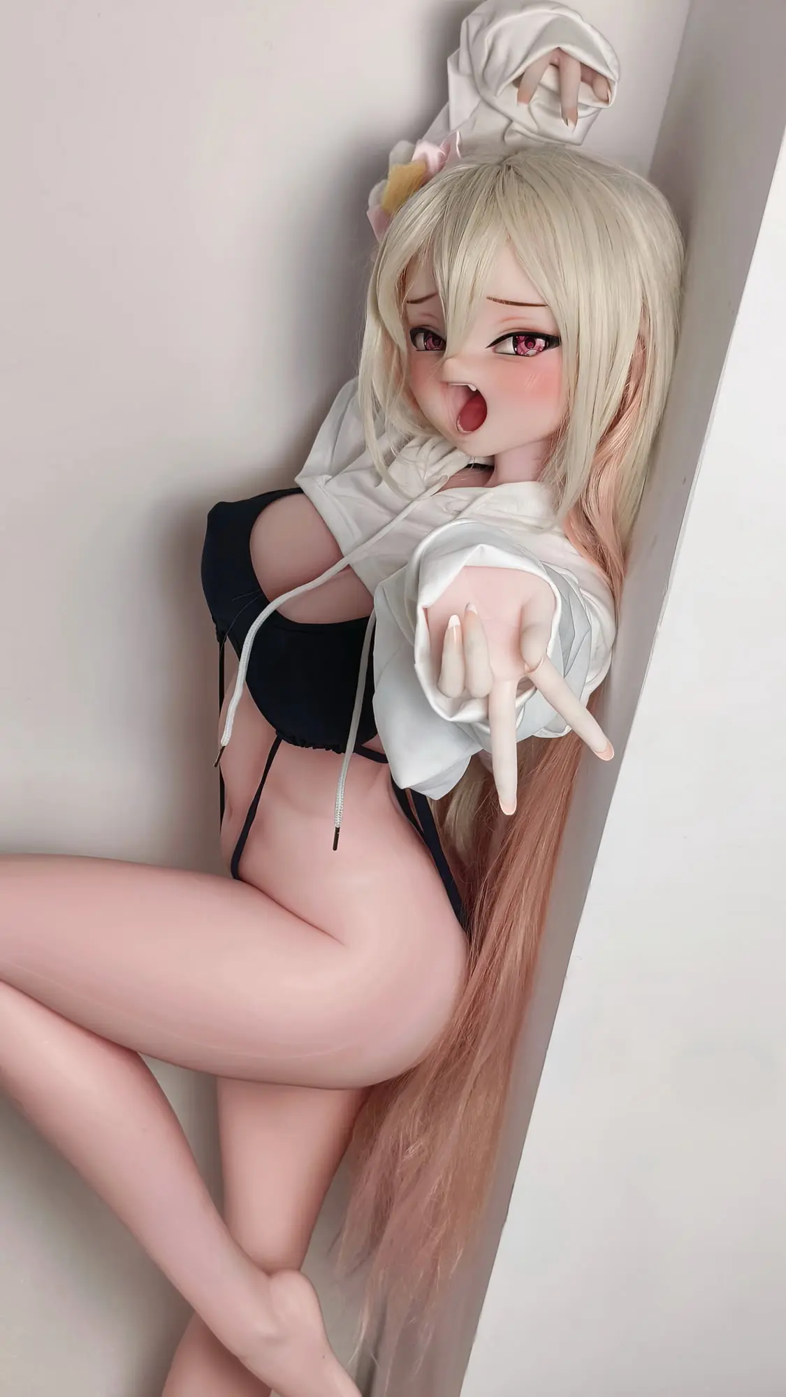 ElsaBabe Doll 144 CM Platinum Silicone Sex Doll RAD029 Fukami Haruka - Image 9