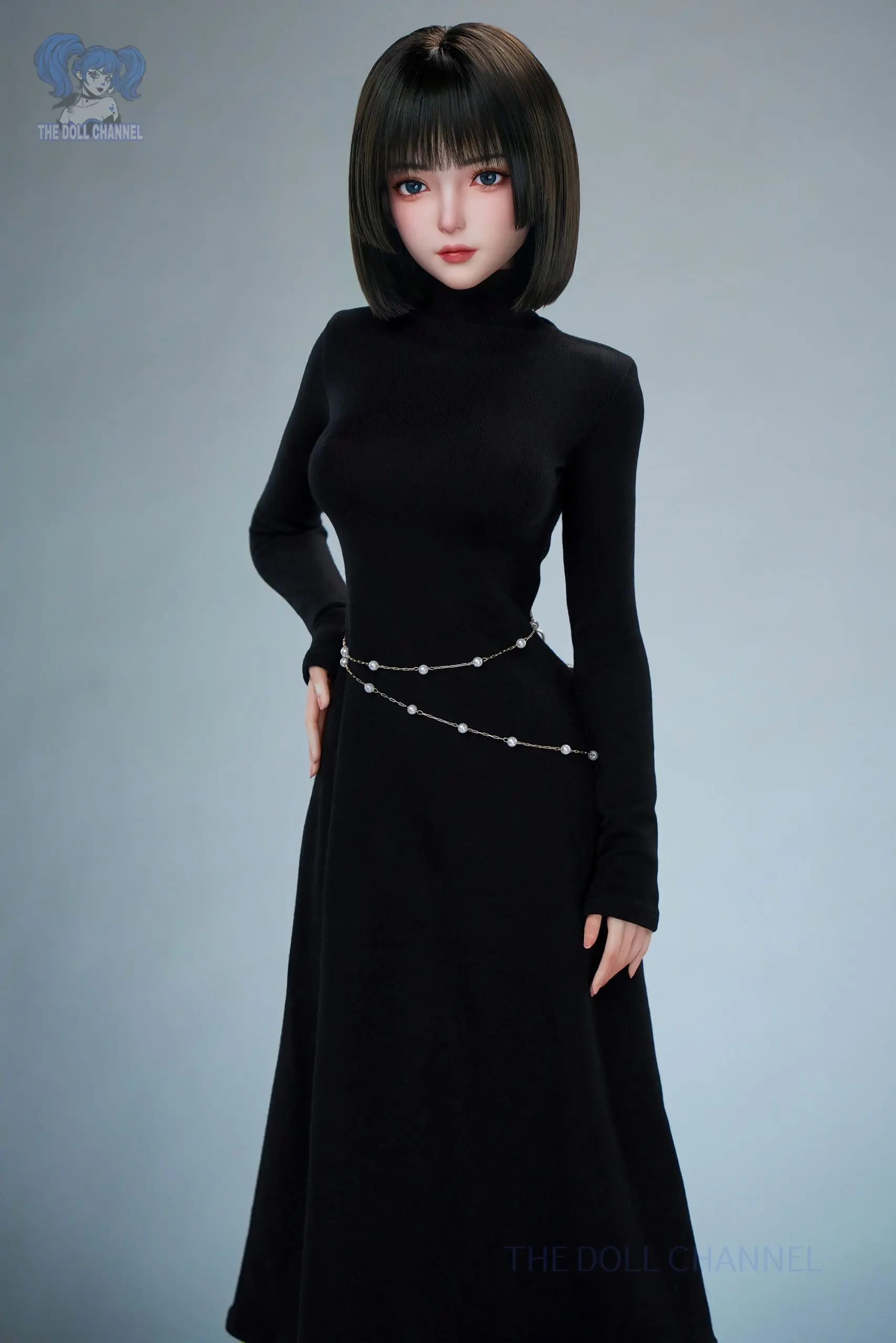 Rose Idol 70 cm Sex Doll Noire ROSE001 - Image 3