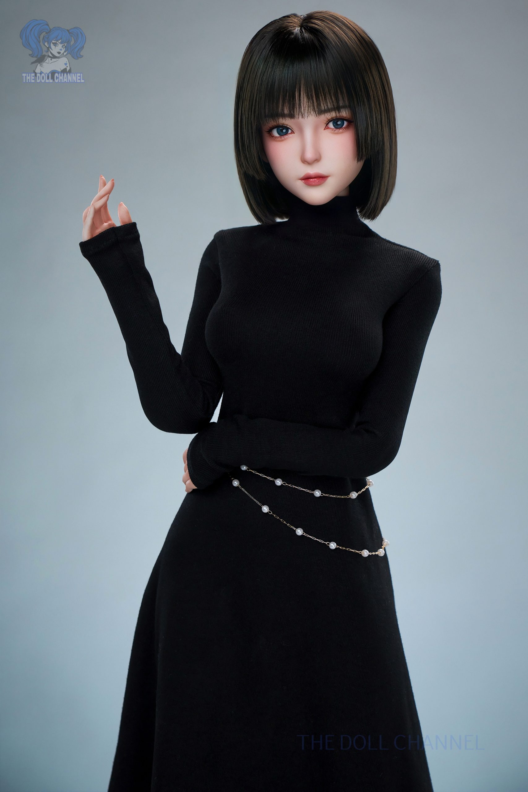 Rose Idol 70 cm Sex Doll Noire ROSE001 - Image 5