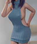 Akane Grey Crochet Dress +$35.00