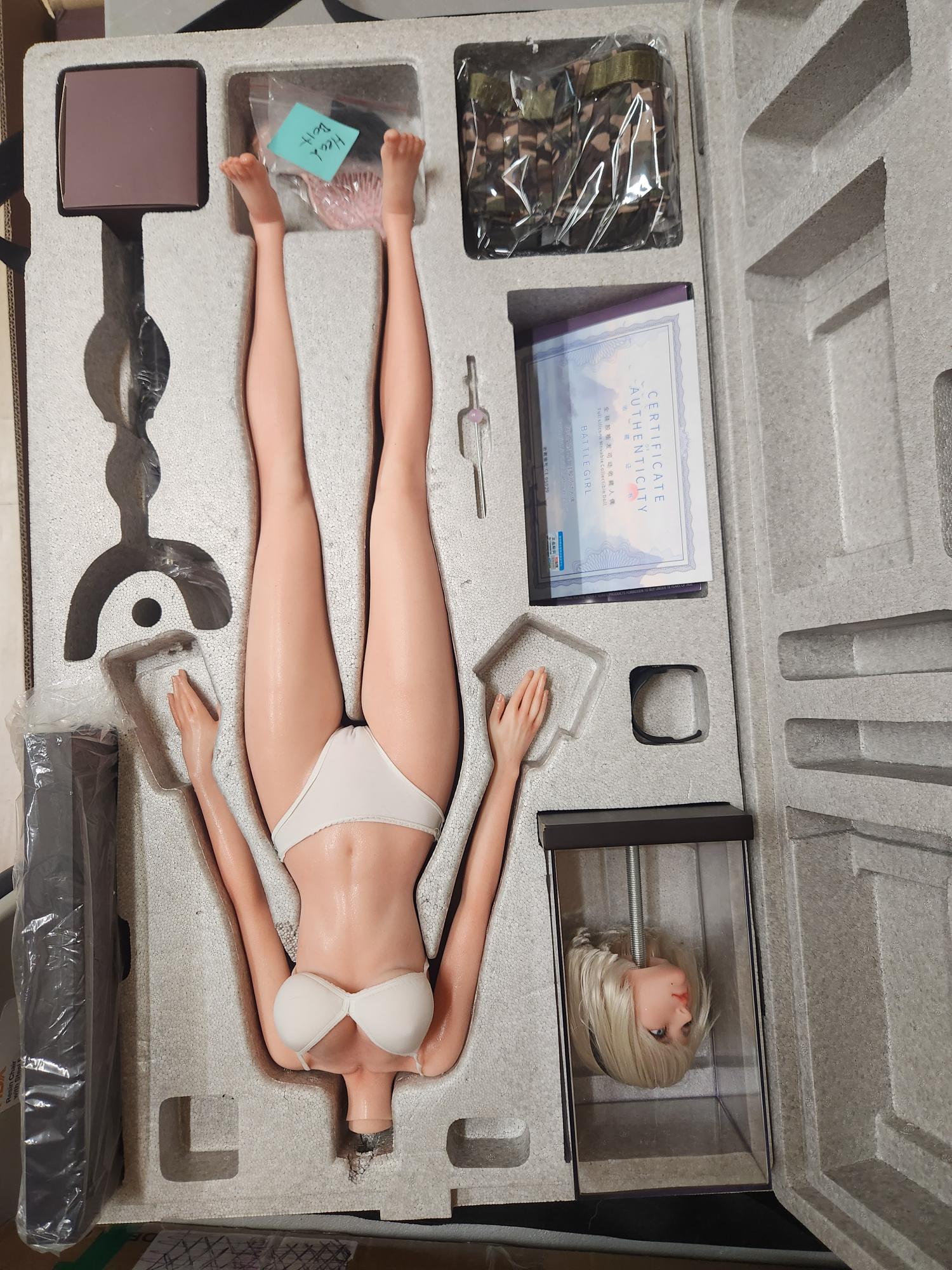 Used In Stock SGD Studio Silicone 75 Cm ( 2 feet 6 inches) Battle Girl 2B Sex Doll - Image 78